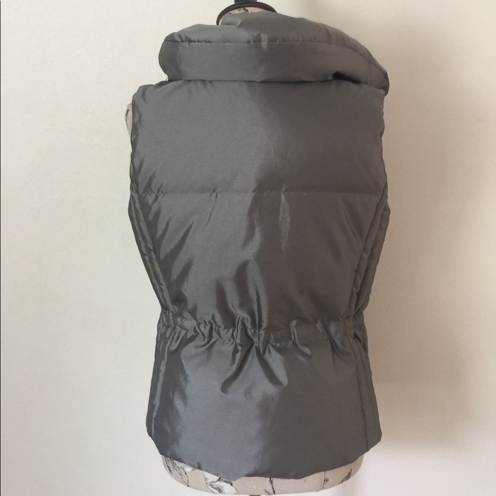 Loft Gray Puff Vest S - Picture 4 of 6